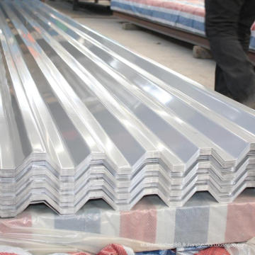 Tôle d&#39;aluminium ondulée pour toiture et revêtement d&#39;entrepôt